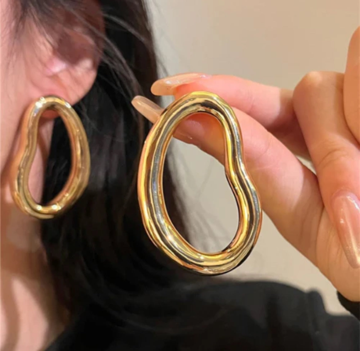 Irregular Geometric Earring