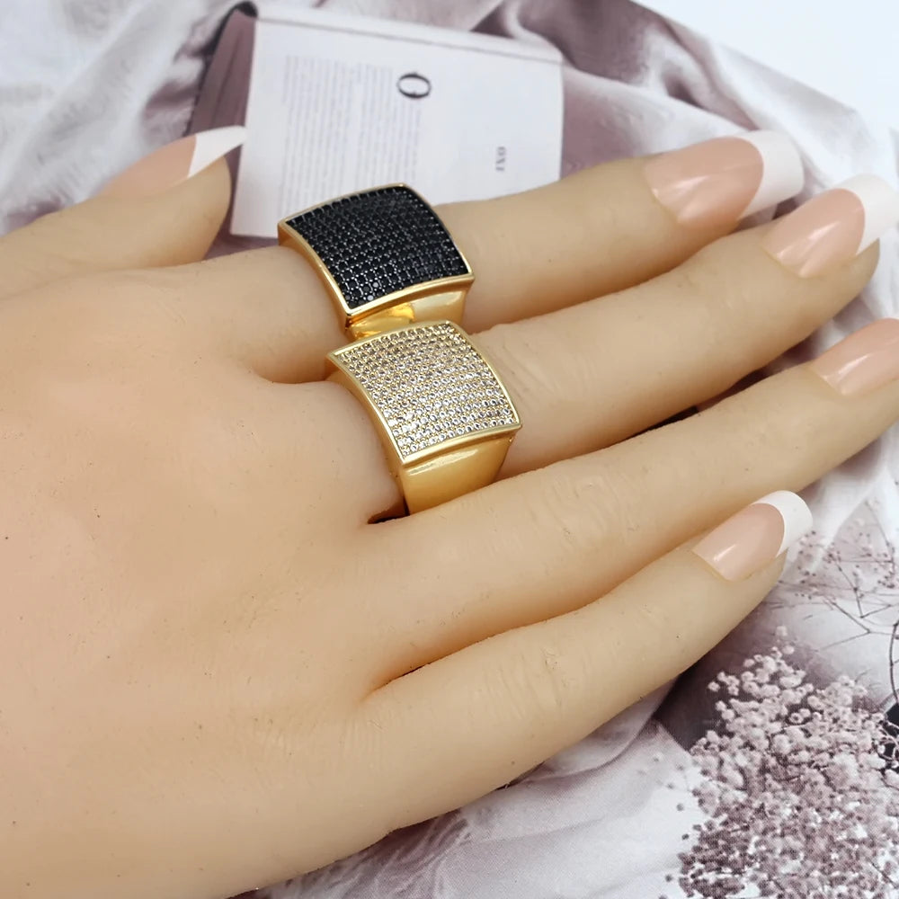 Black Square Ring