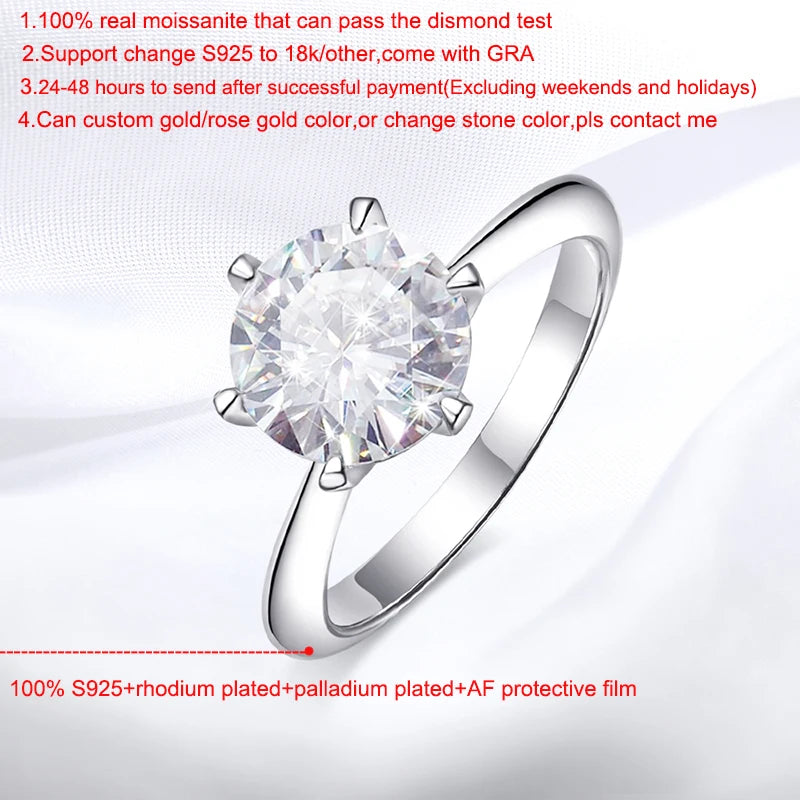 Ring - Diamond Moissanite Ring