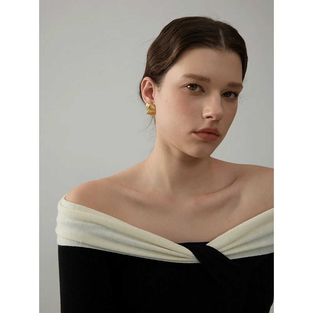 Yasmin Geometric Earrings